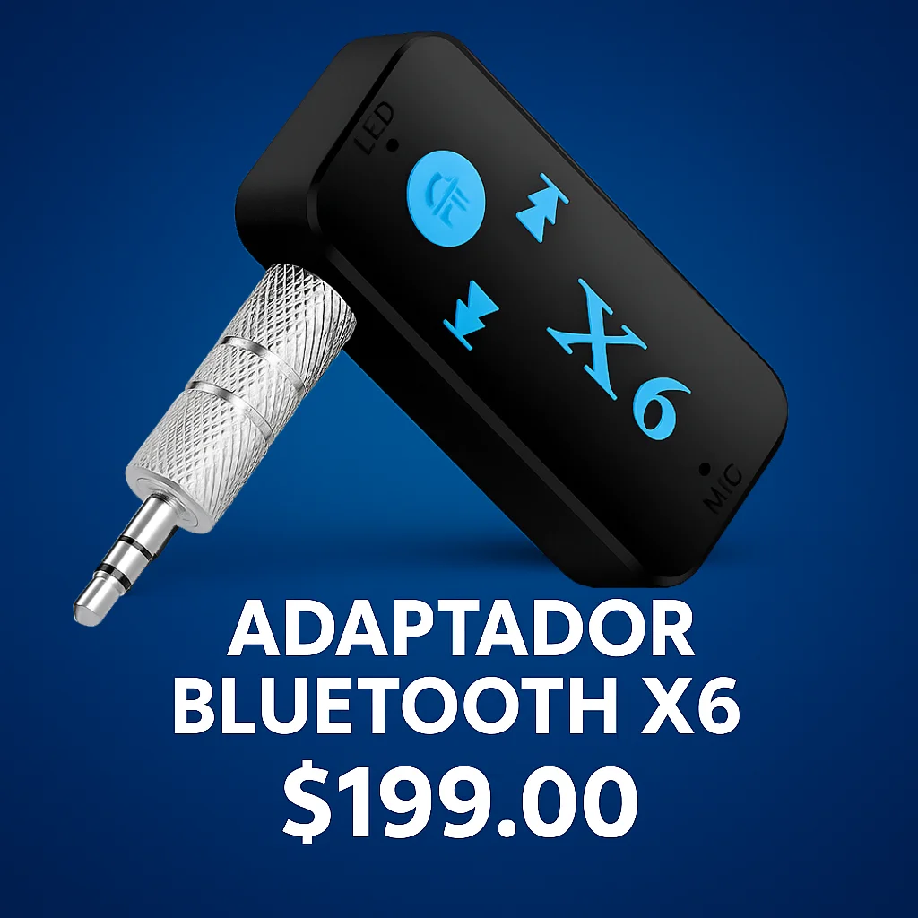Adaptador Bluetooth X6