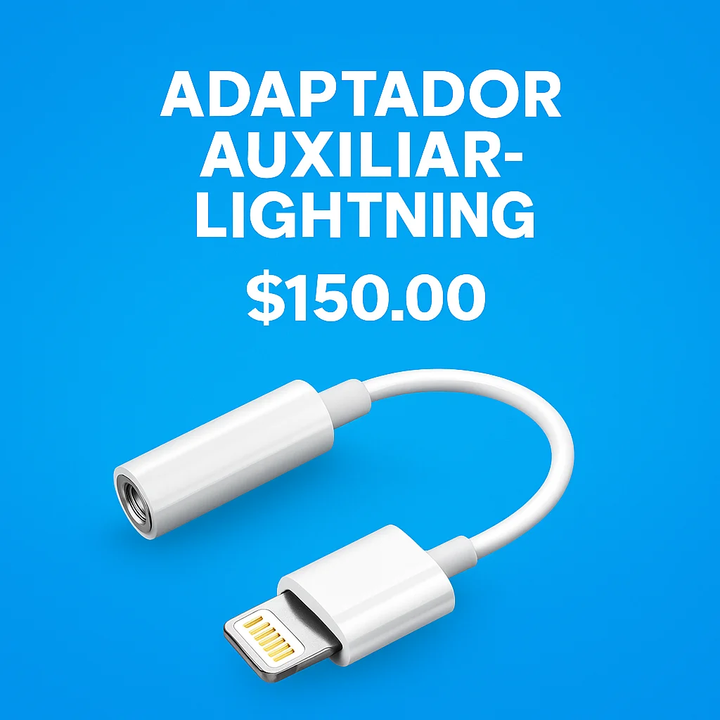 Adaptador Auxiliar - Lightning