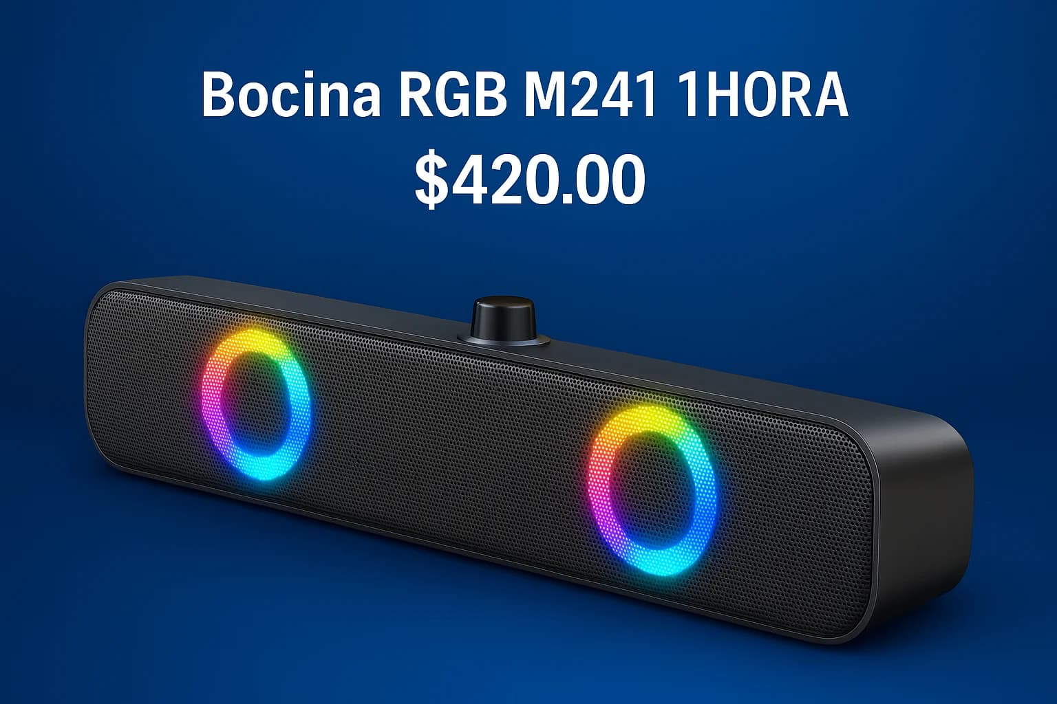 Bocina RGB M241 1Hora